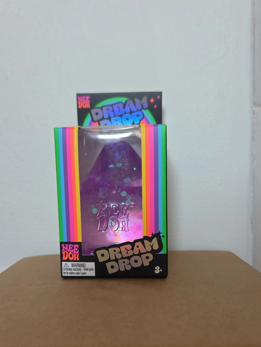 Needoh Dream Drop Purple Squeeze Toy